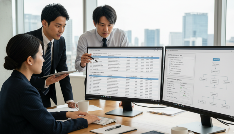 テスト・トレーニングフェーズのイメージ