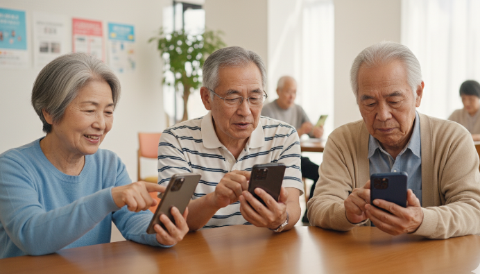 スマホ活用教室のイメージ